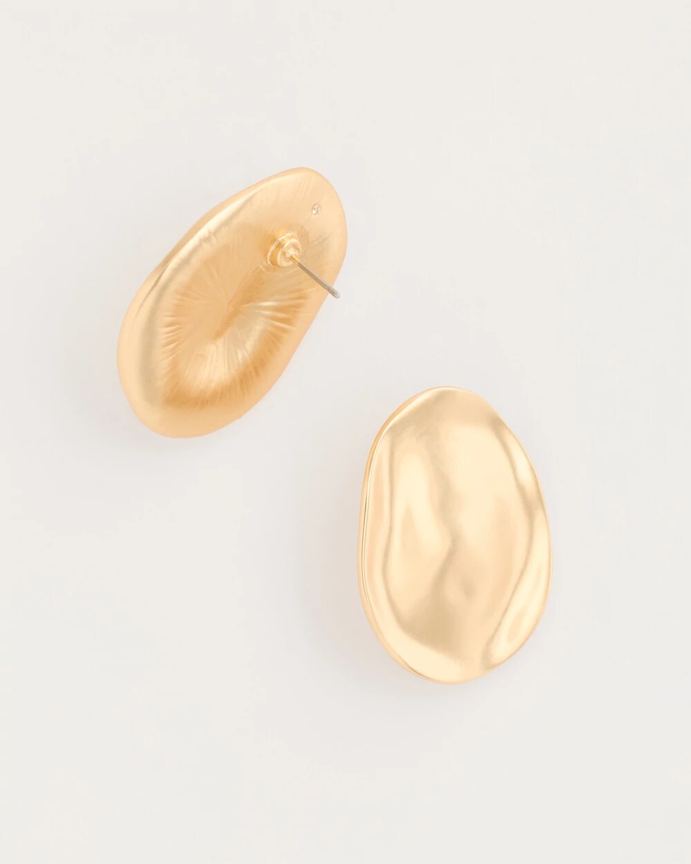 Golden Stud Earrings