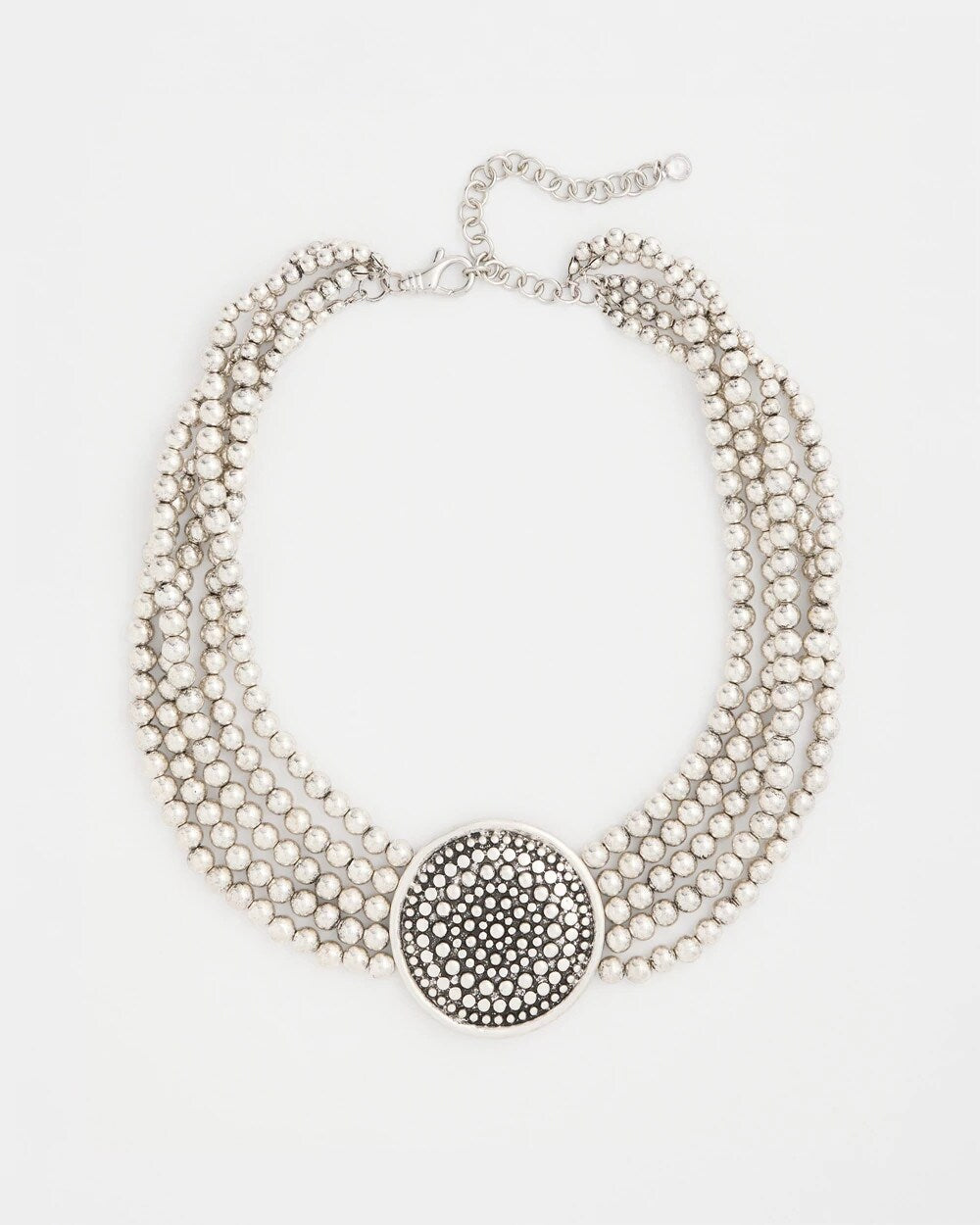 Chico¡¯s Originals Textured Pendant Bib Necklace