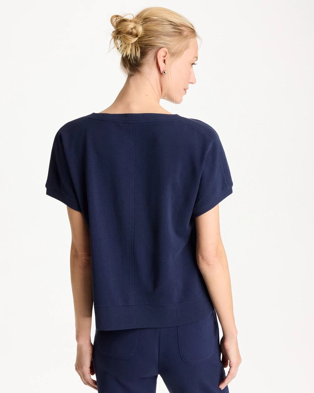 Zenergy Gauze French Terry Mix Tee