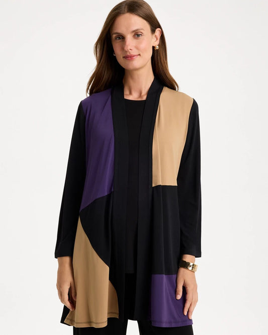 Travelers Knit Colorblock Cardigan