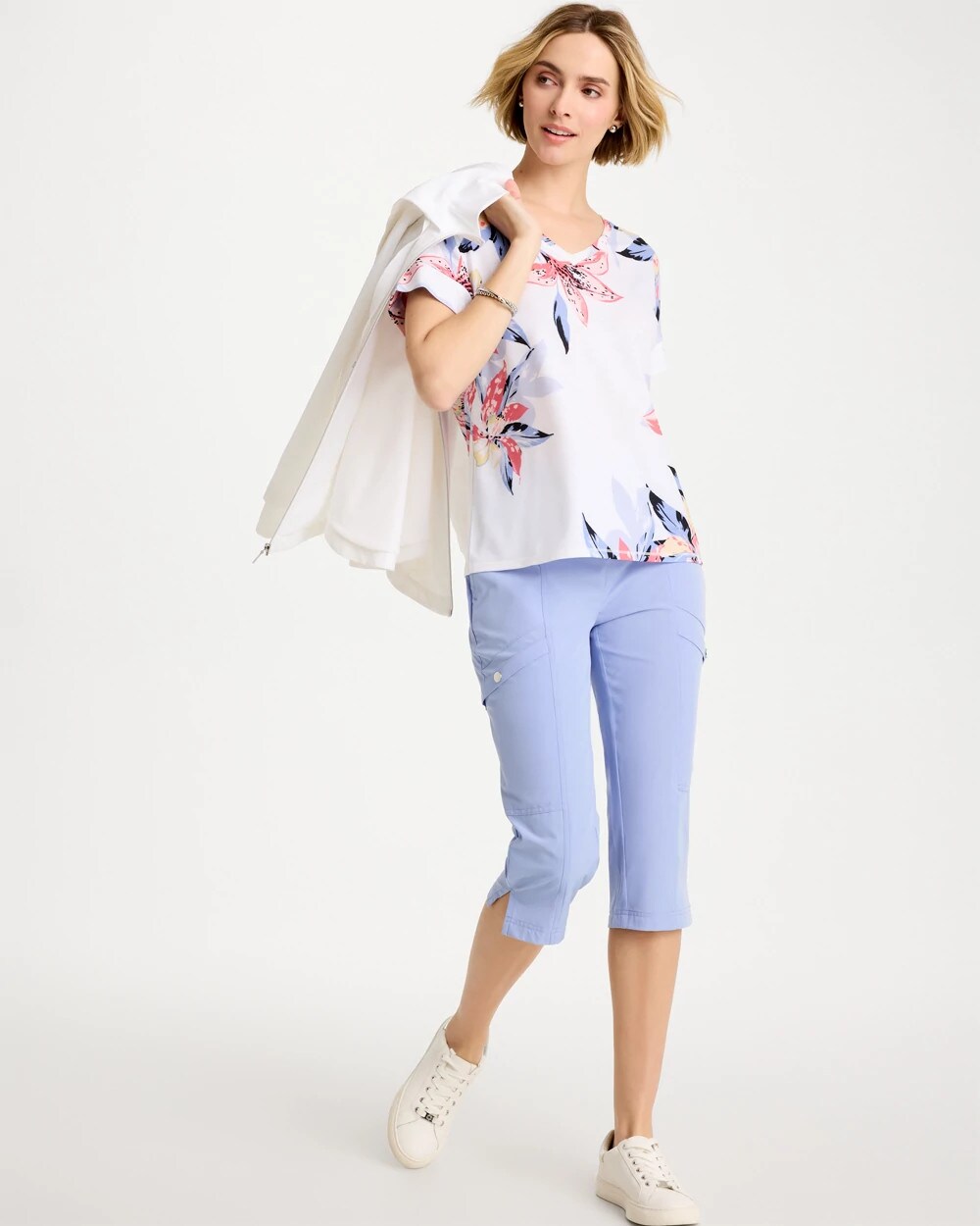 Zenergy Lily Drop Shoulder Tee