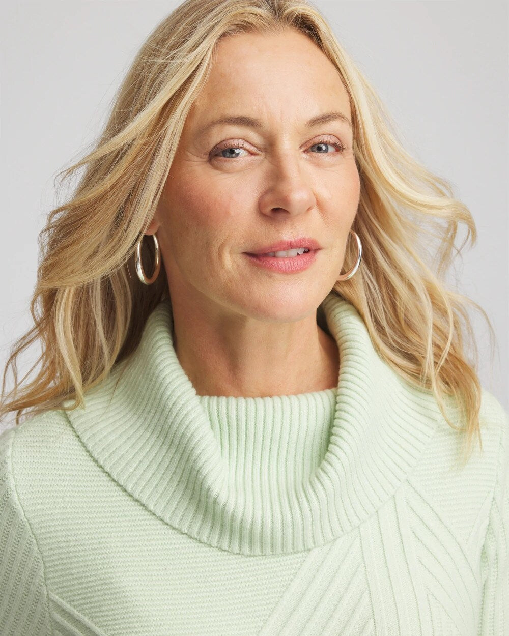Ribbed Cowlneck Sweater