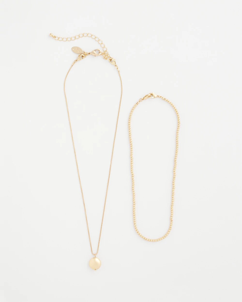 Goldtone Convertible Pendant Necklace