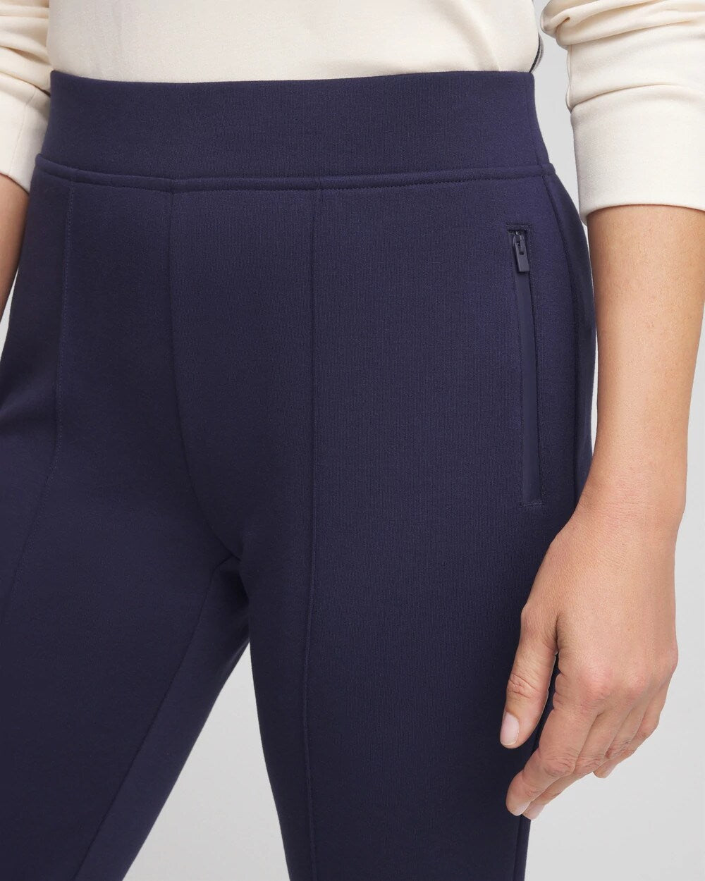 Zenergy Double-Knit Ankle Pants