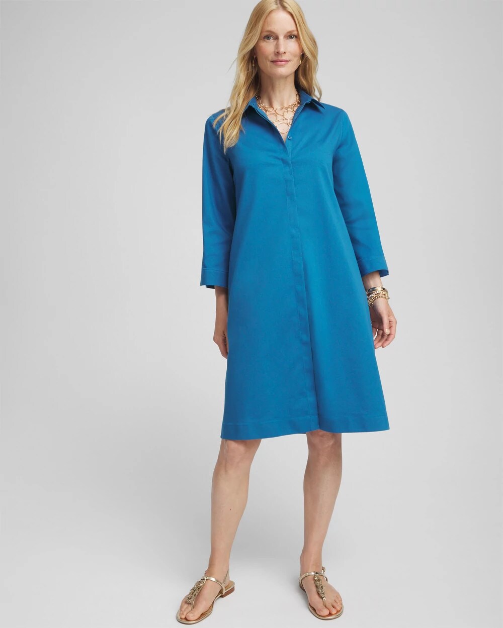 No Iron Shirt Dress