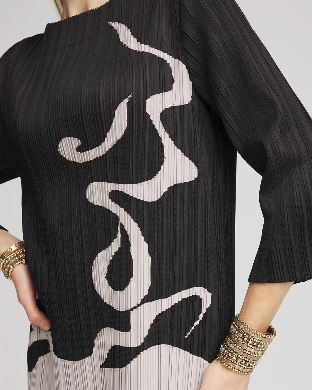 Travelers Collection Pleated Top