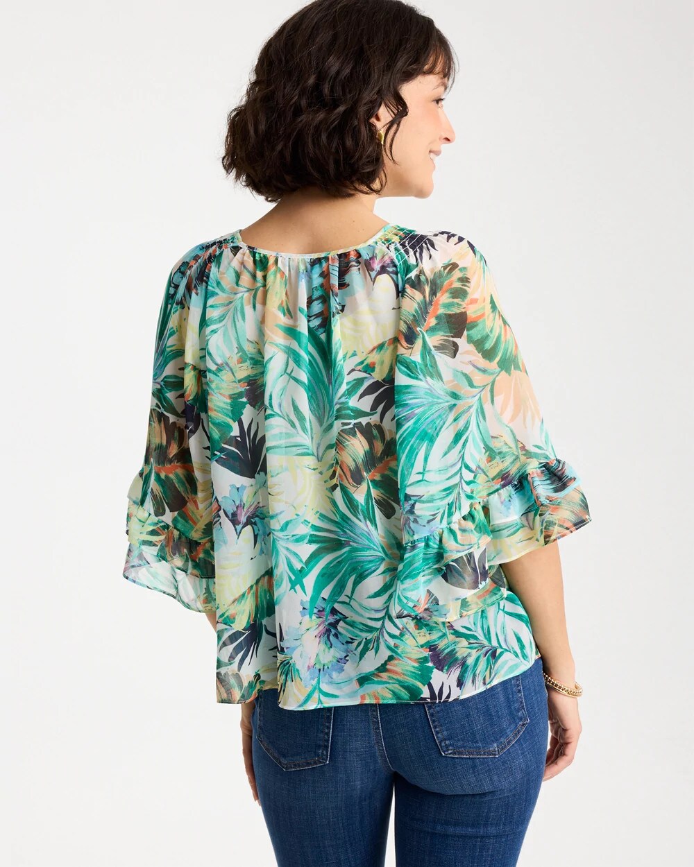 Lido Love Georgette Swing Blouse