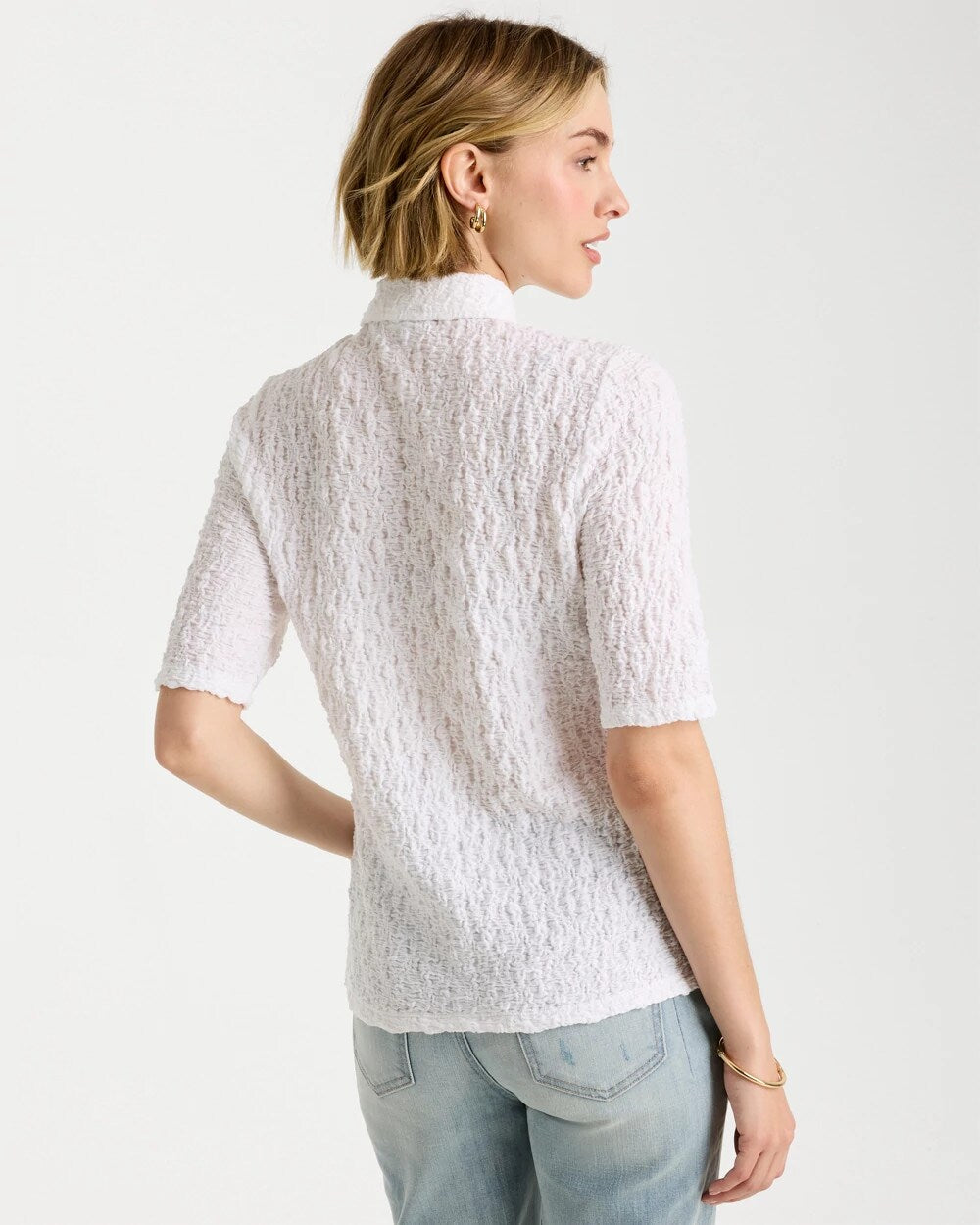 Textured Camp Tee