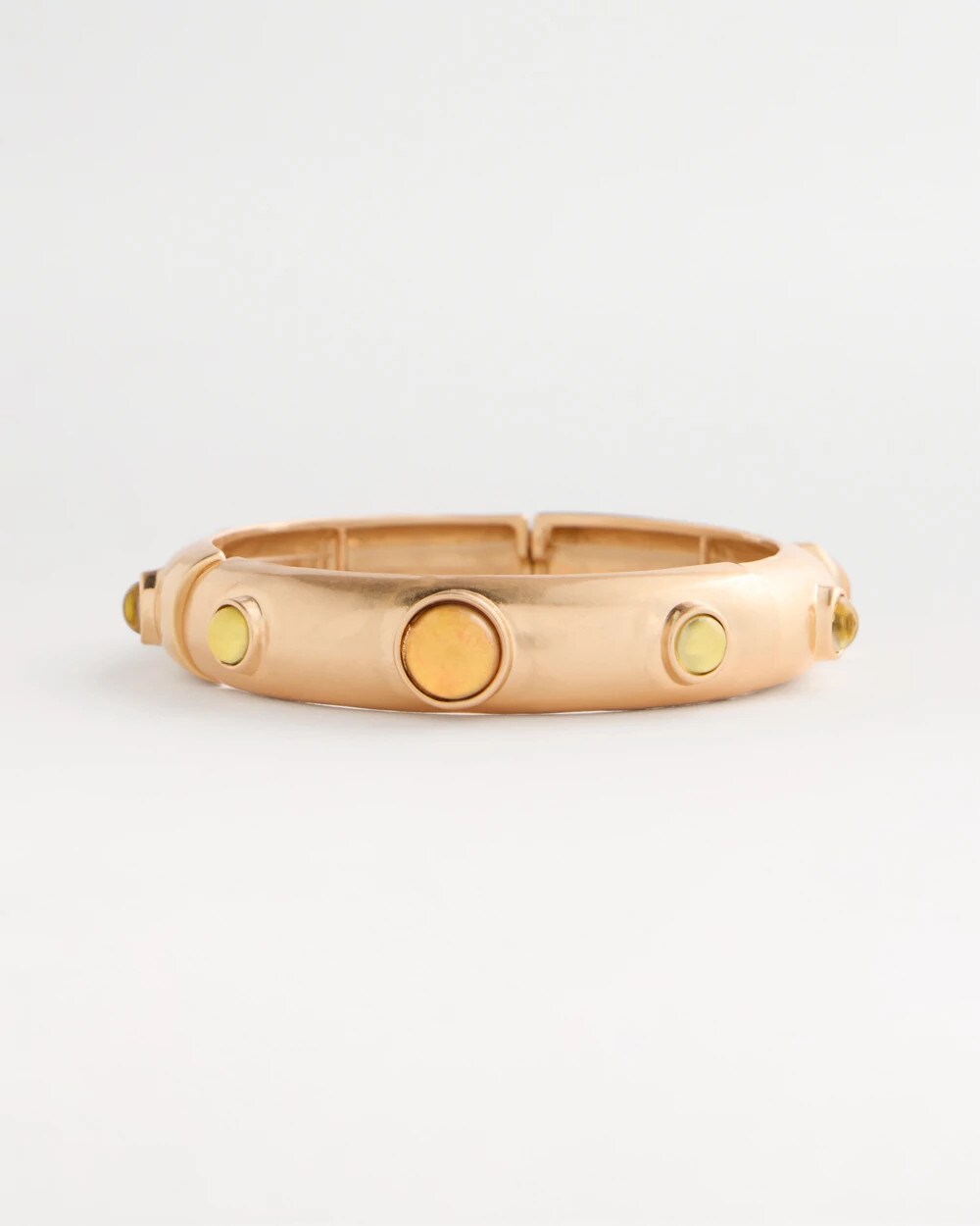 Multi-Colored Hinge Cuff Bracelet