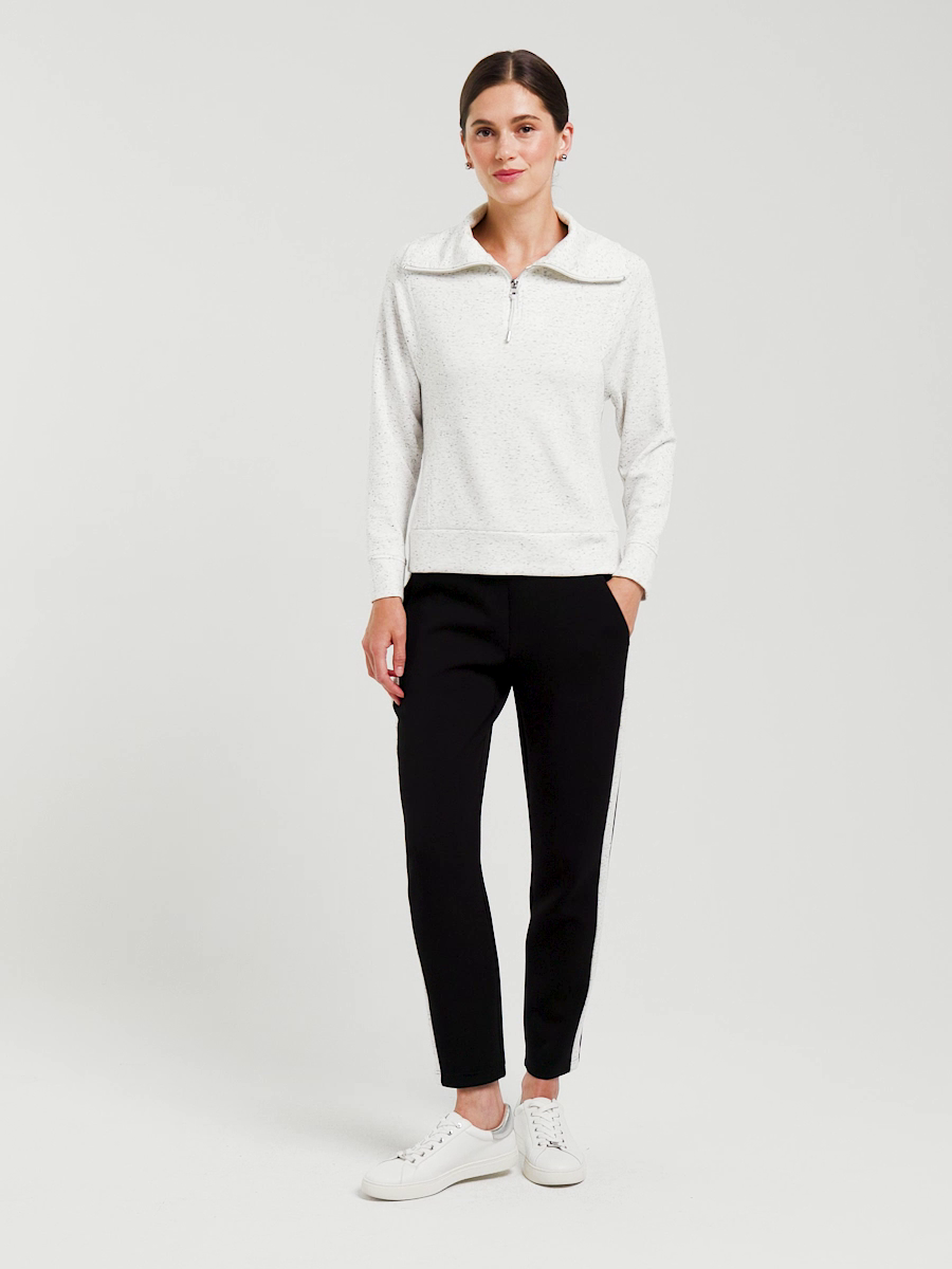 Zenergy Soft Flecked Tapered Ankle Pants