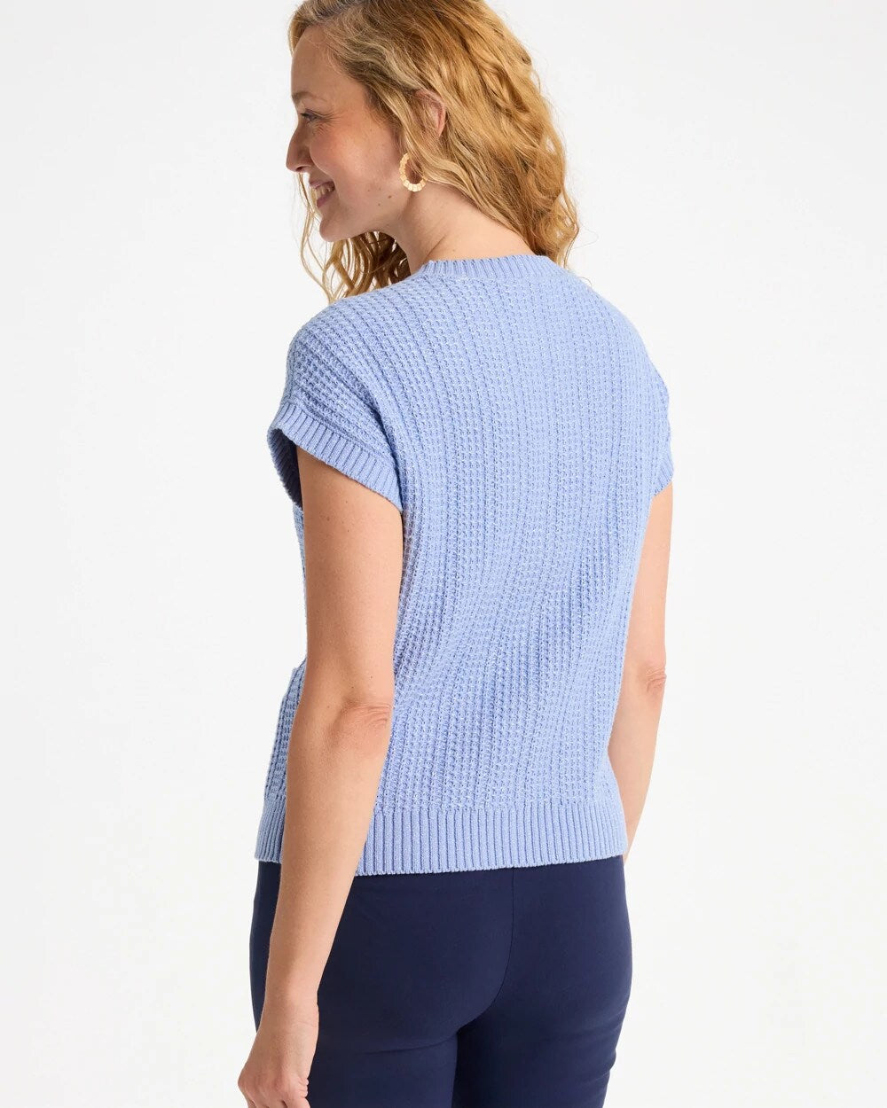 Button-Up Sweater Vest