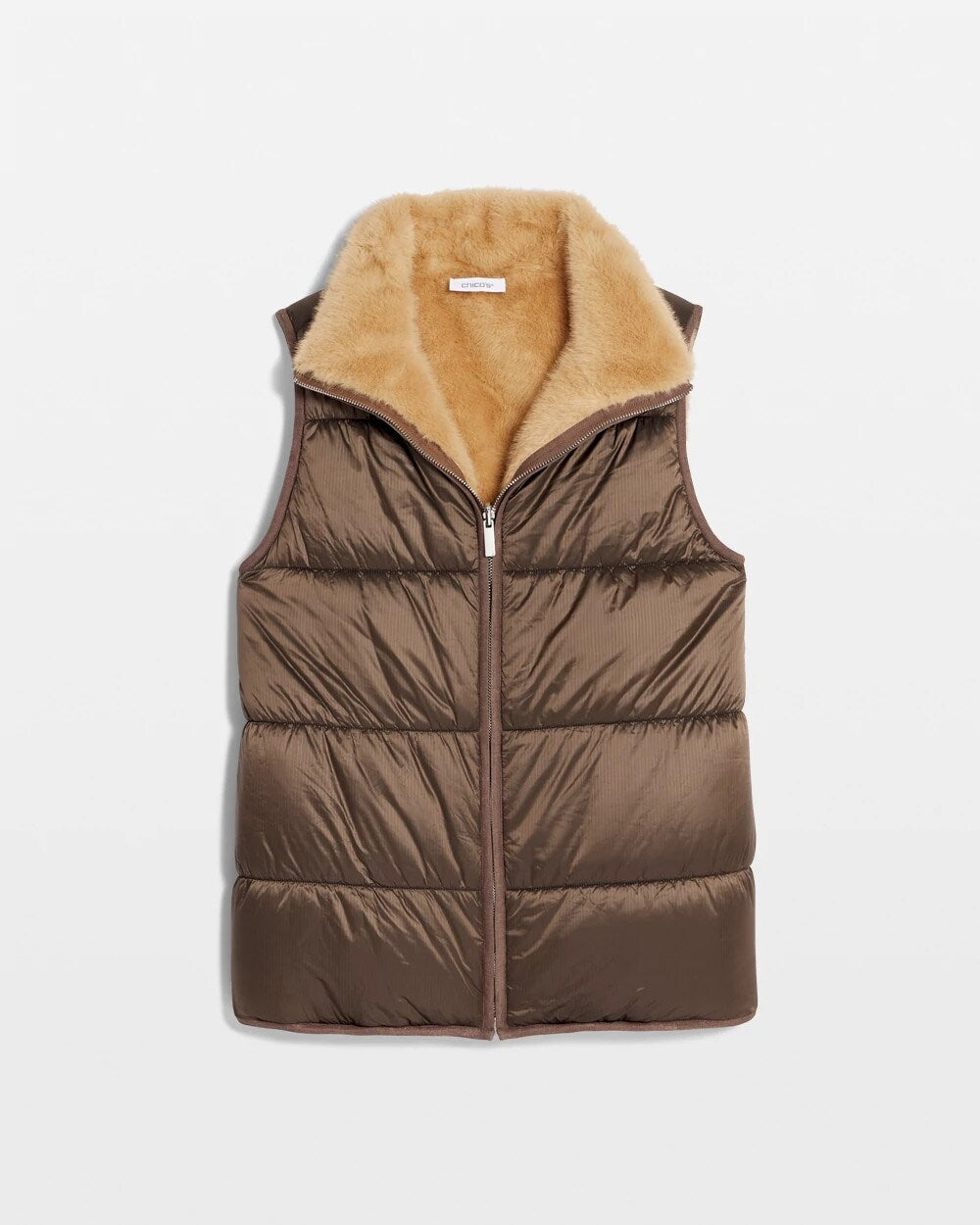 Zenergy Reversible Faux-Fur Vest