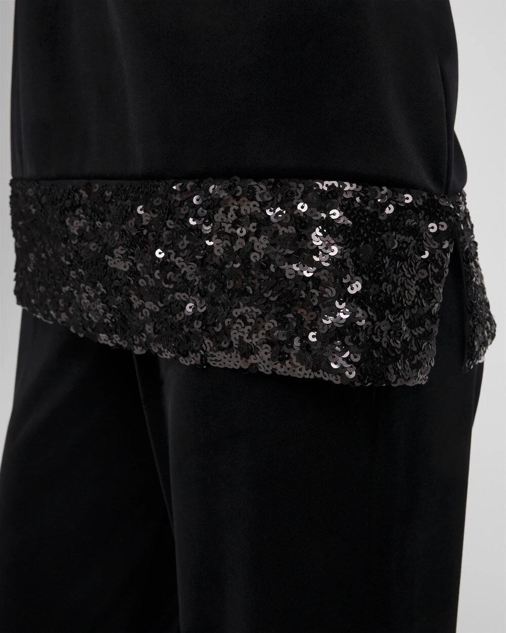 Travelers Velvet Sequin Tunic