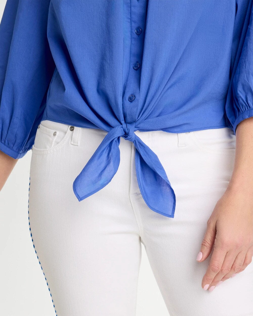 Tie-Front Top