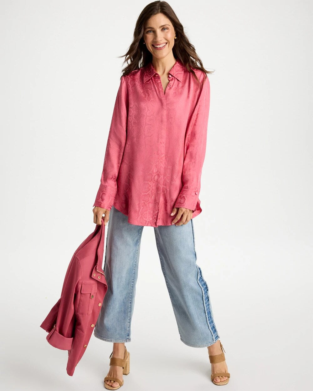 Snake Jacquard Tunic