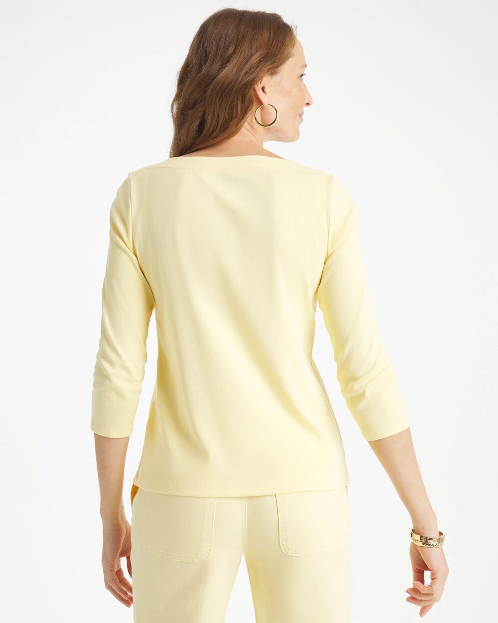 Pima 3/4 Sleeve Tee