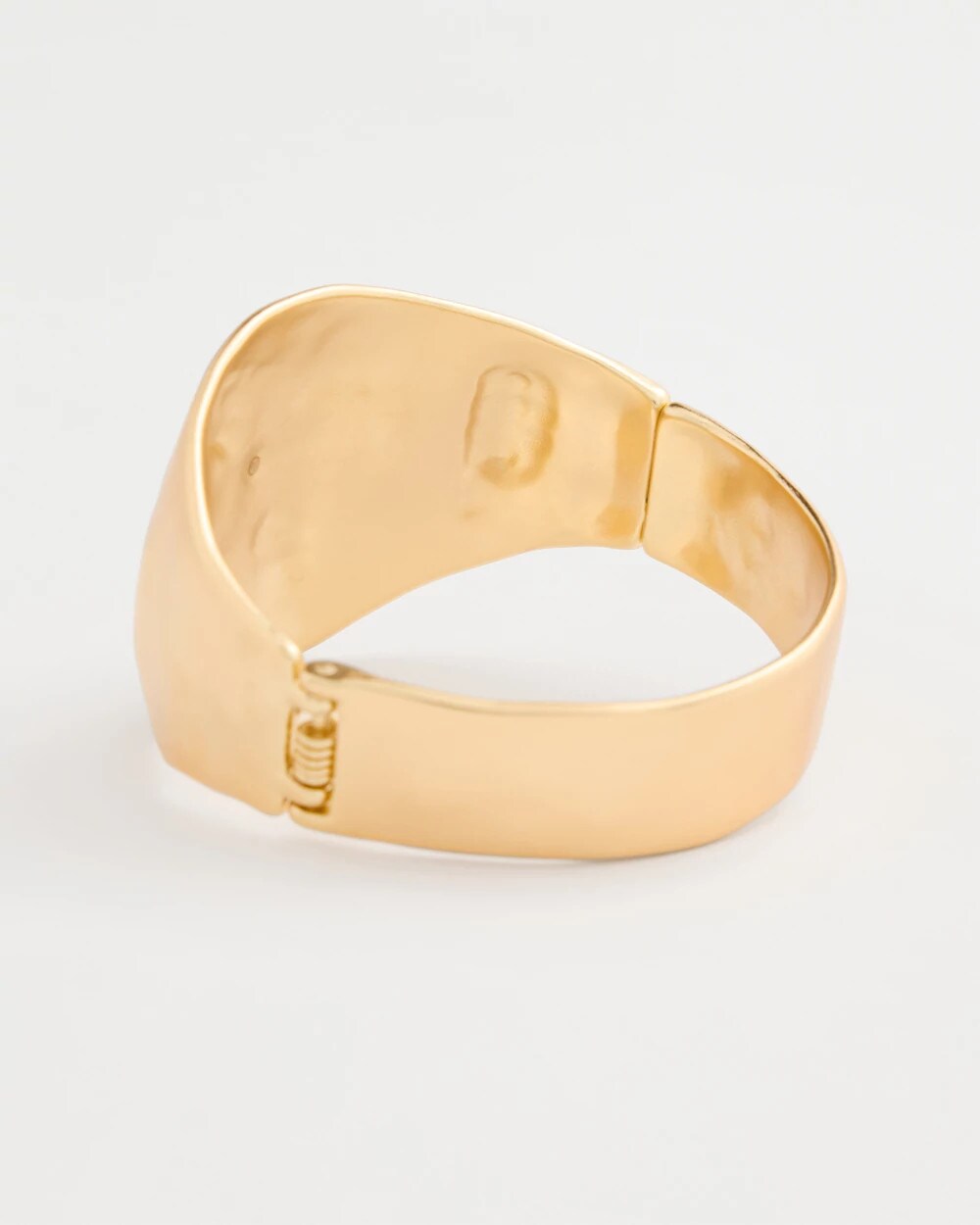 Textured Hinge Cuff Bracelet