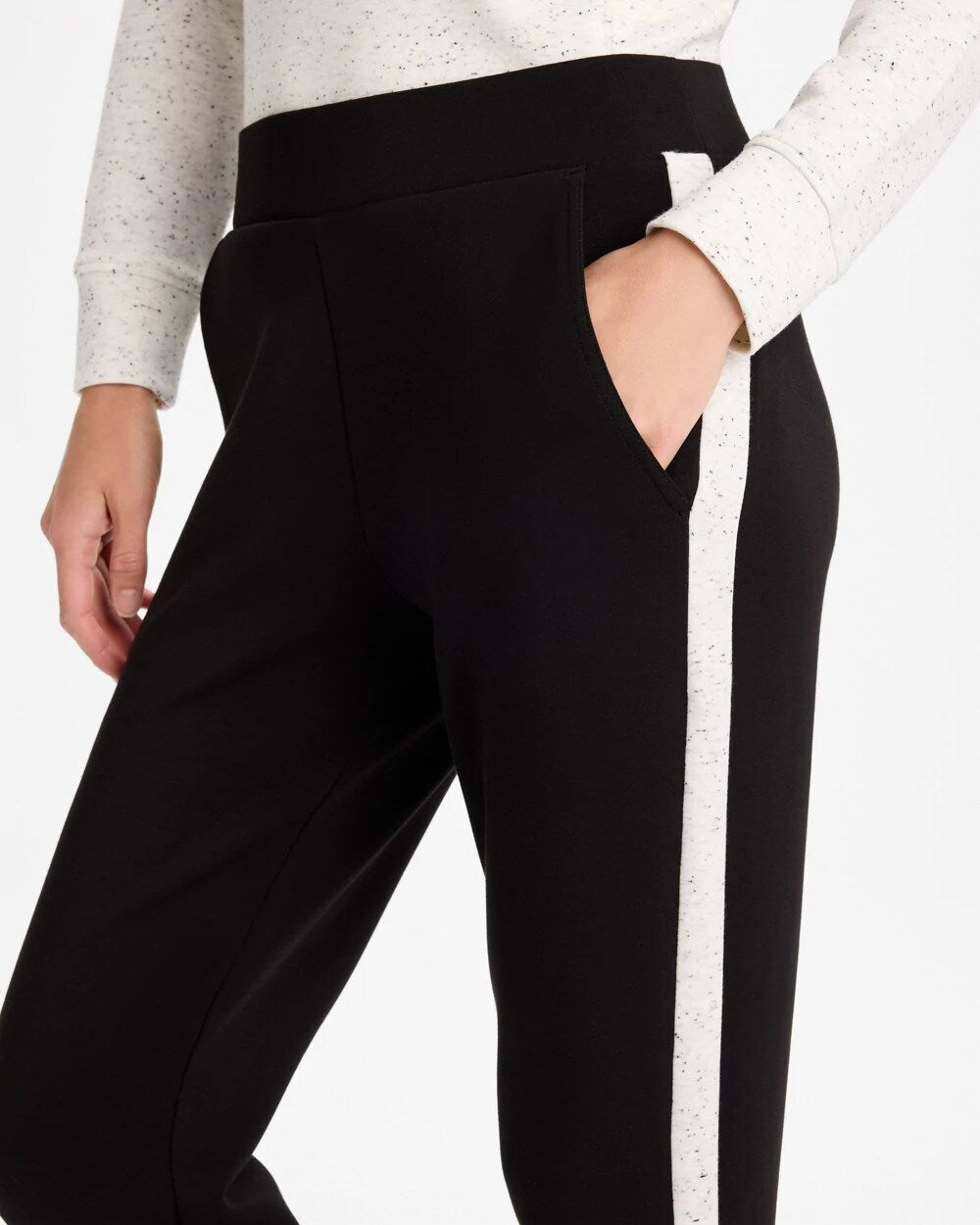 Zenergy Soft Flecked Tapered Ankle Pants