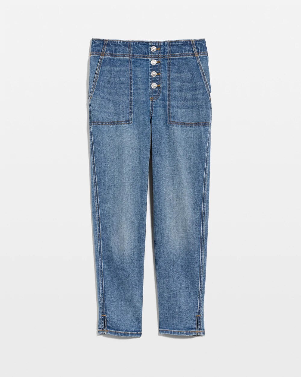 Pull-On 22 Capri Jeans