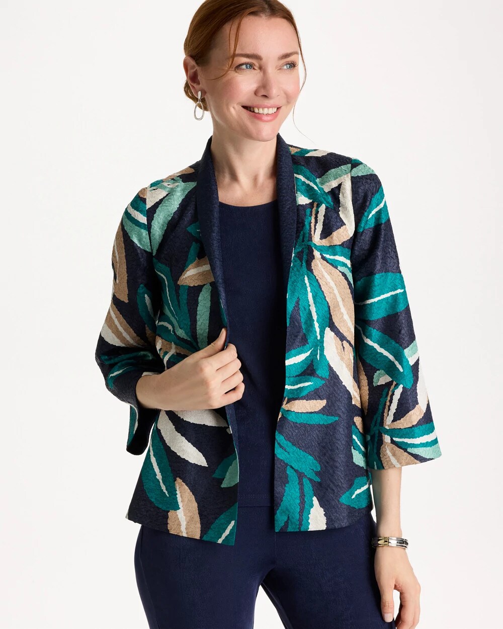 Travelers Collection Palm Crushed Jacket