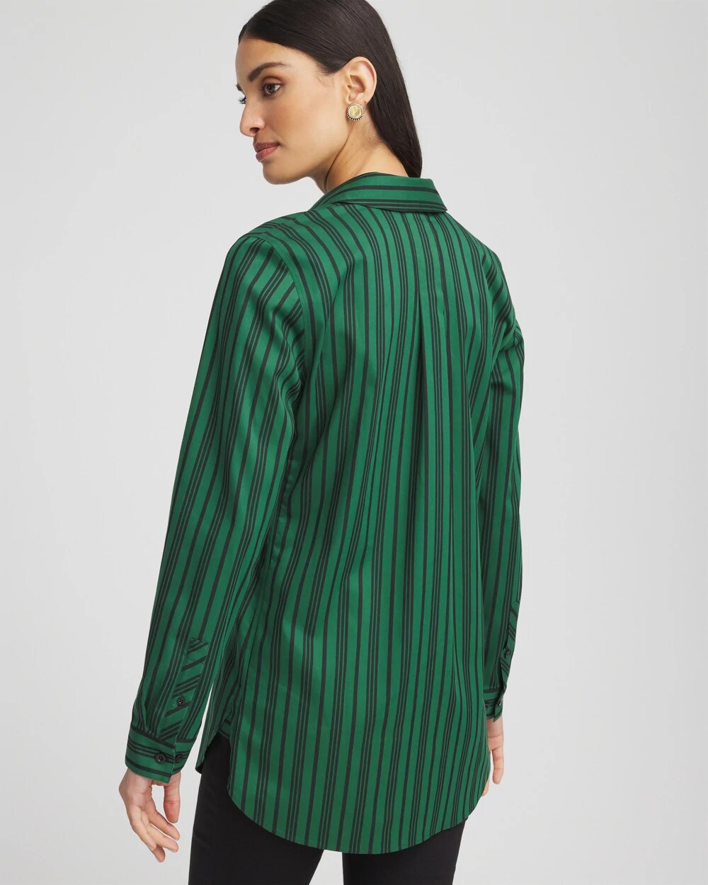 No Iron Striped Tunic