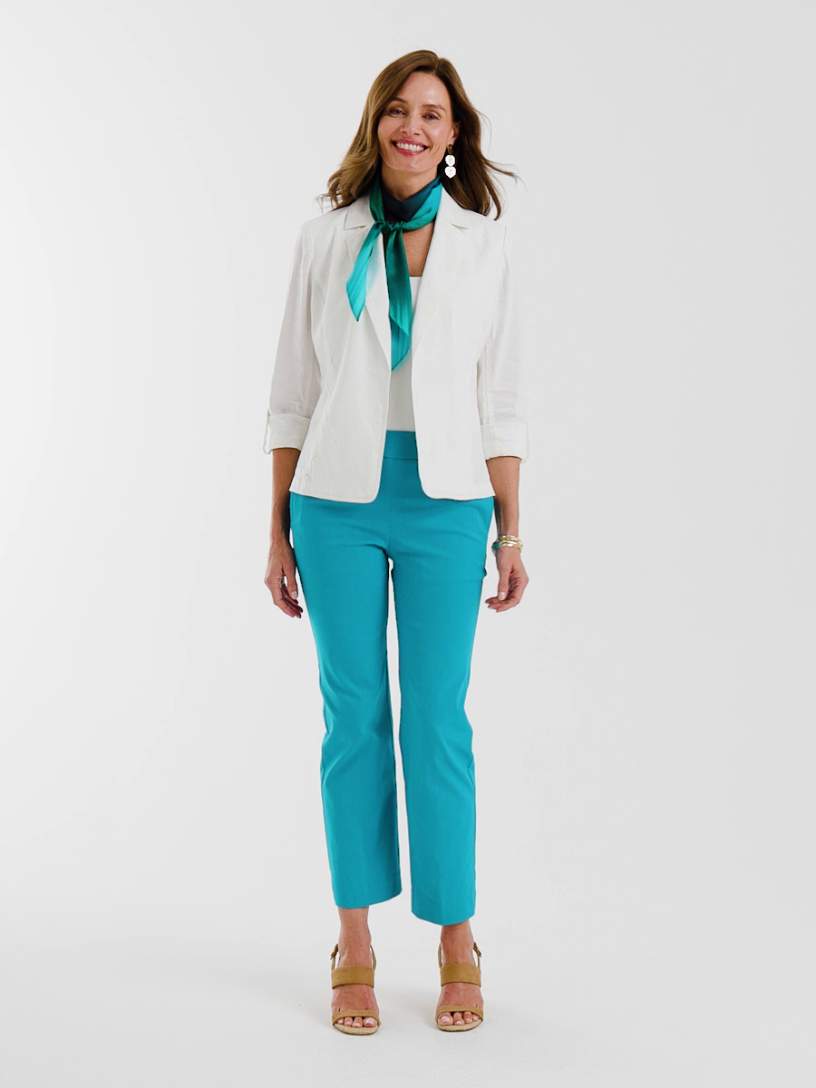 Brigitte Straight Crop