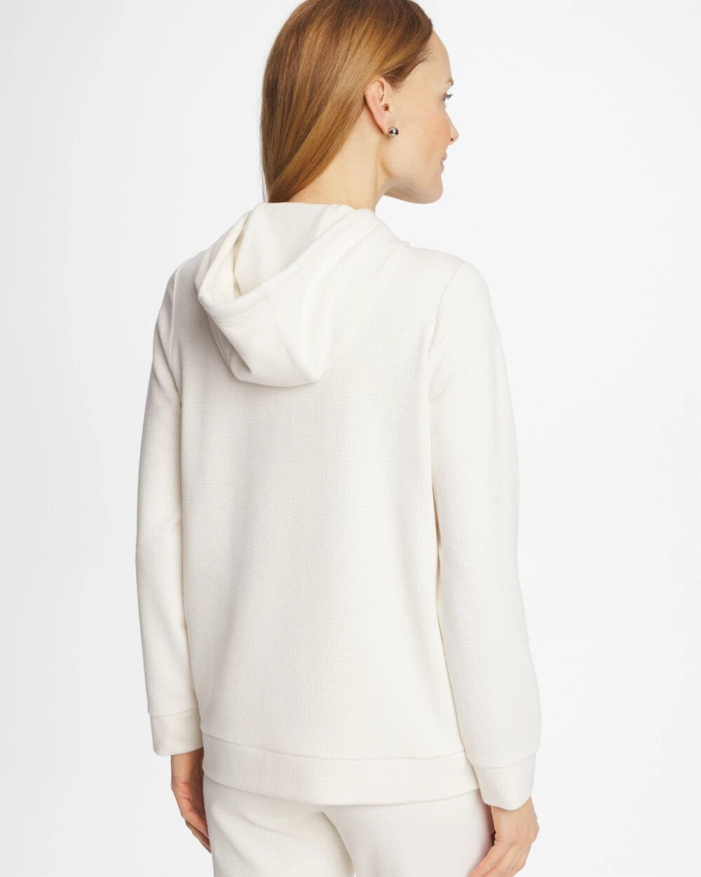 Zenergy Soft Waffle Hooded Top
