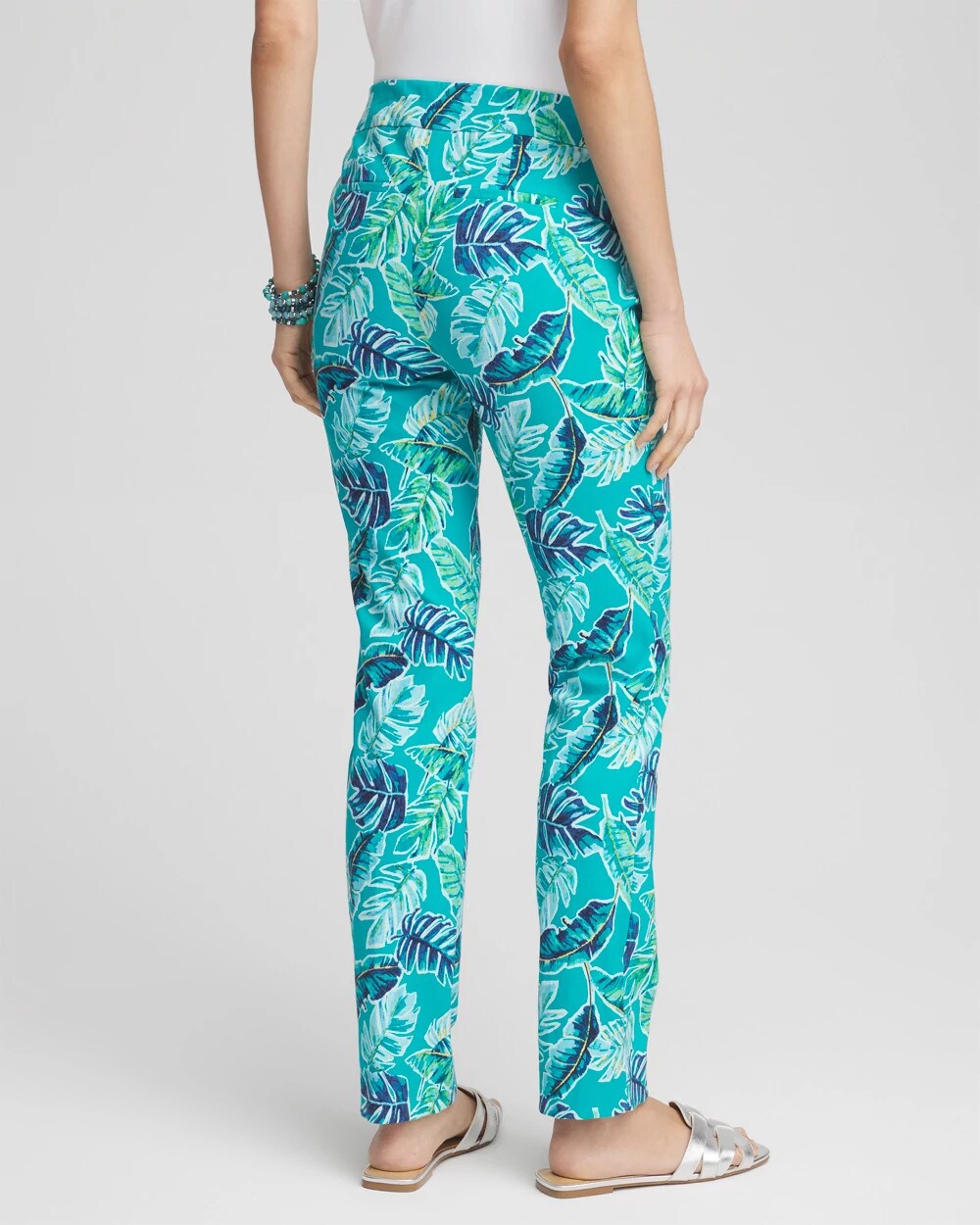 Brigitte Tropical  Slim Leg Pants