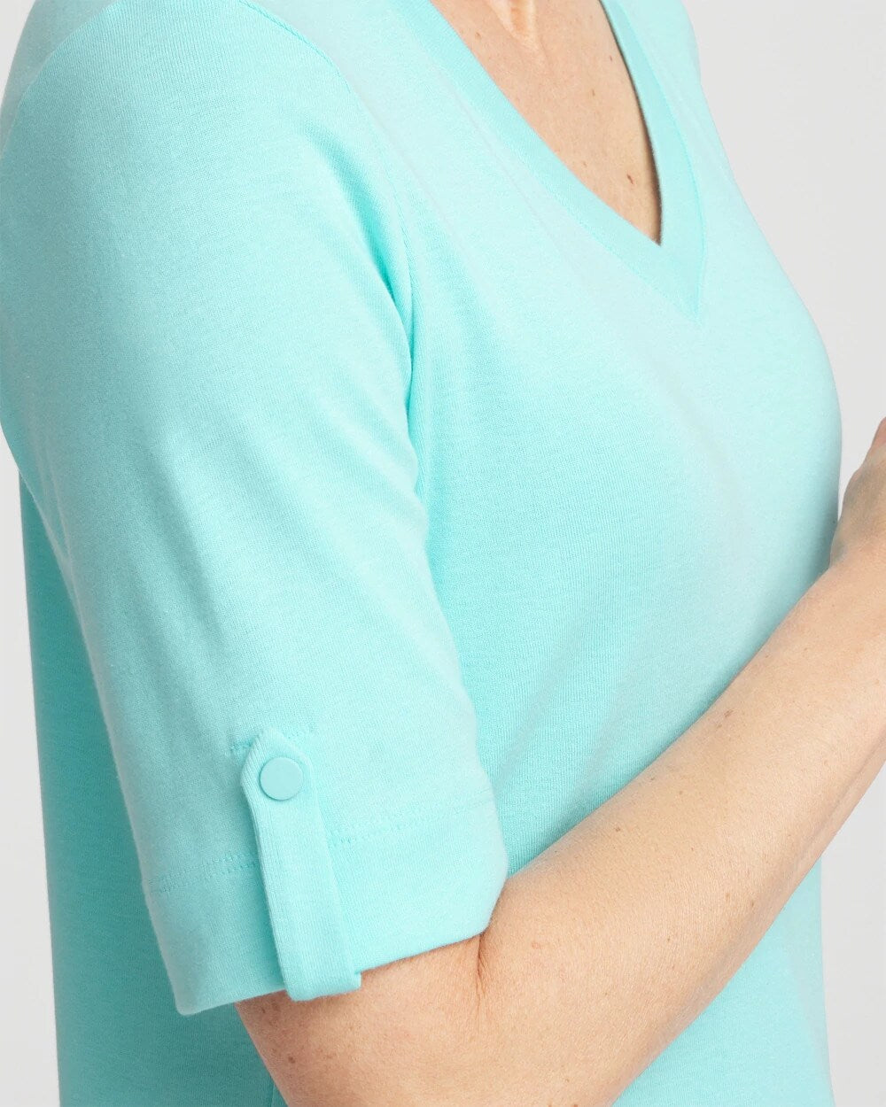 Pima V-Neck Tee