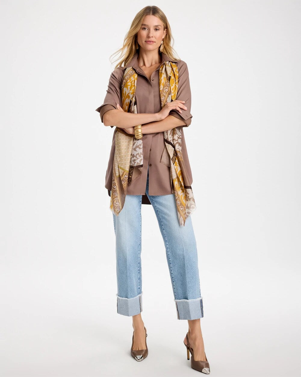 No Iron Stretch Tunic