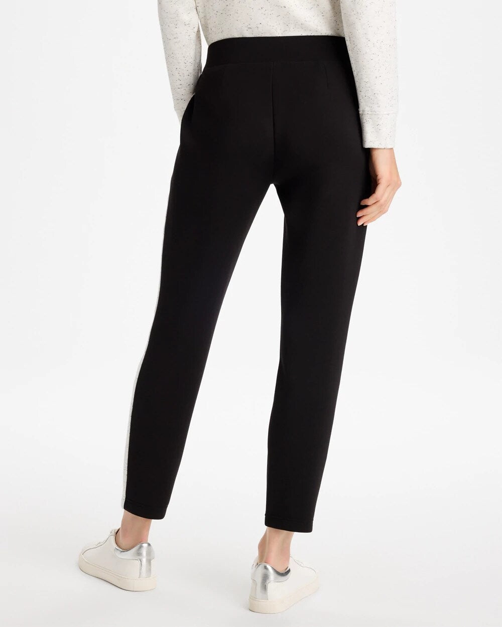 Zenergy Soft Flecked Tapered Ankle Pants