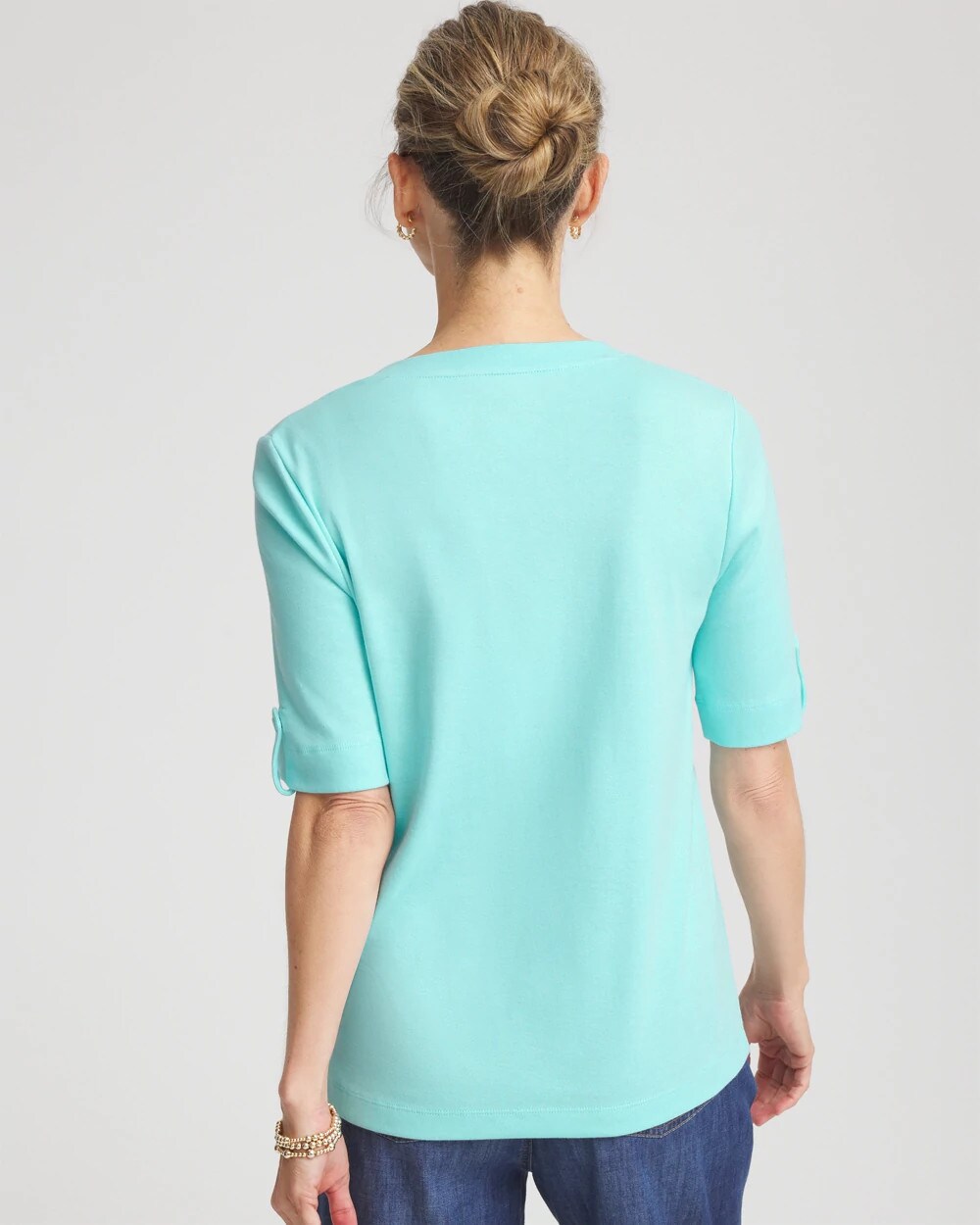 Pima V-Neck Tee