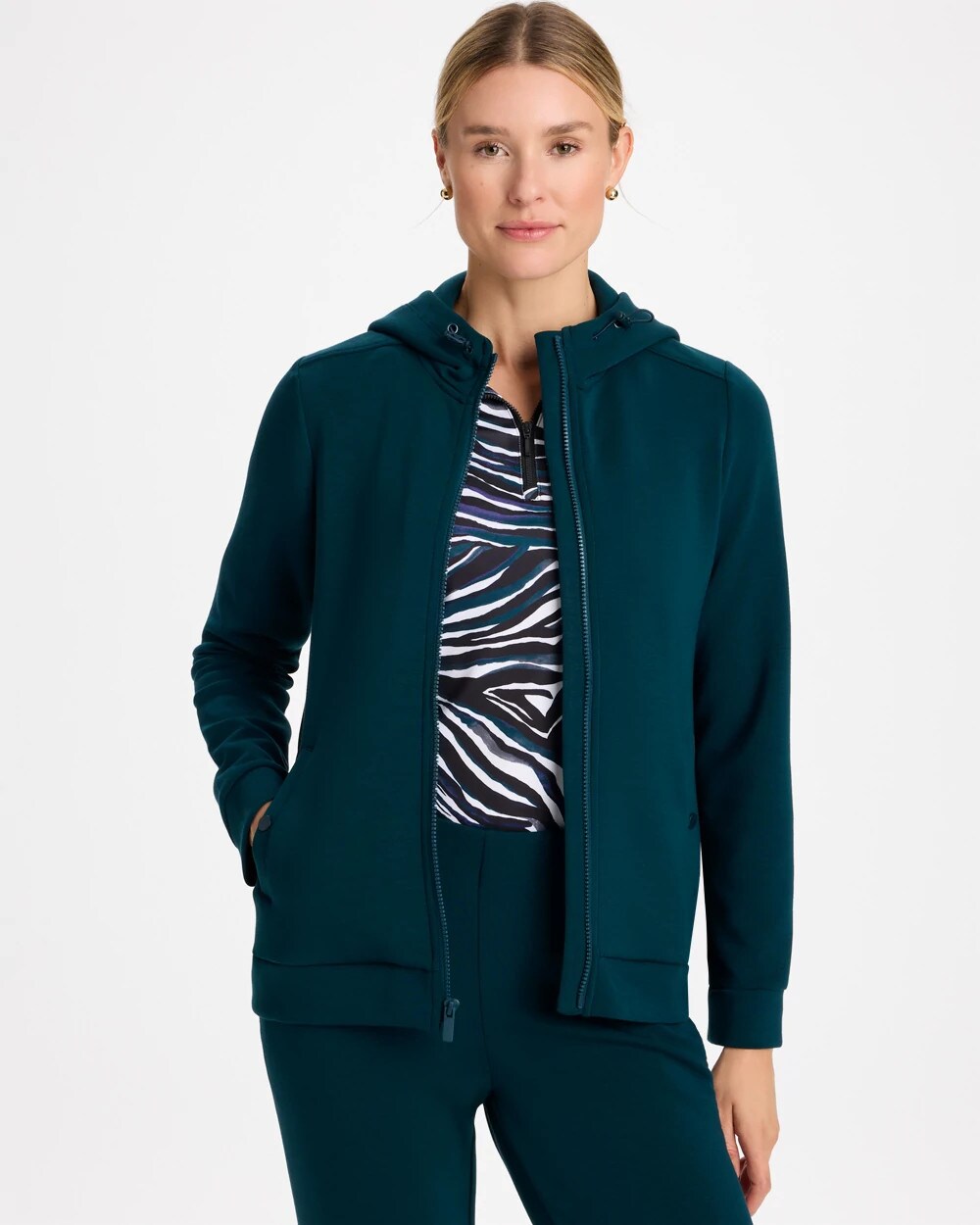 Zenergy Soft Zip Hooded Jacket