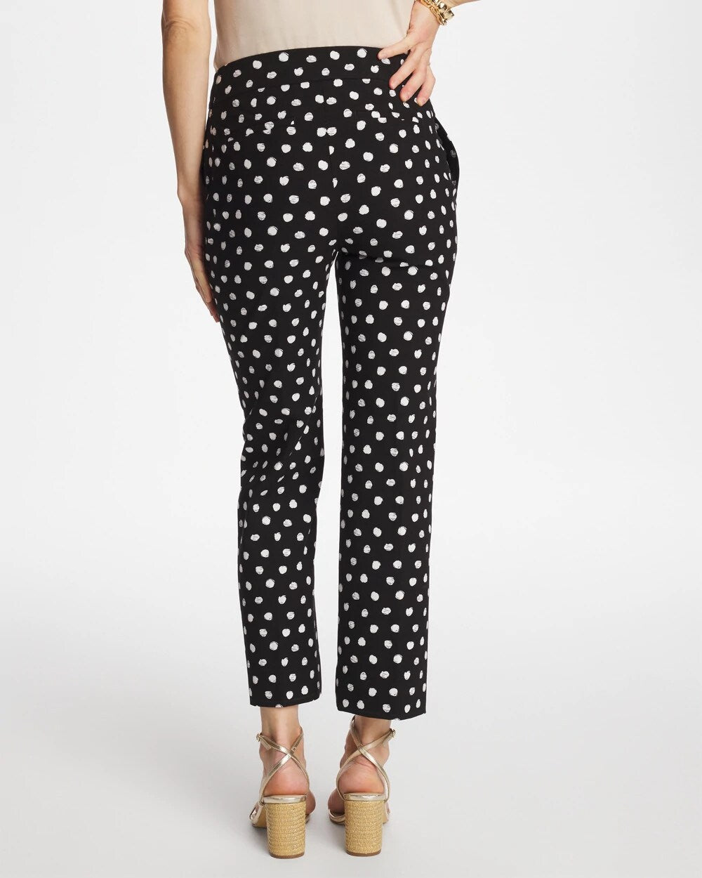 Sketch Dot Brigitte Straight Crop
