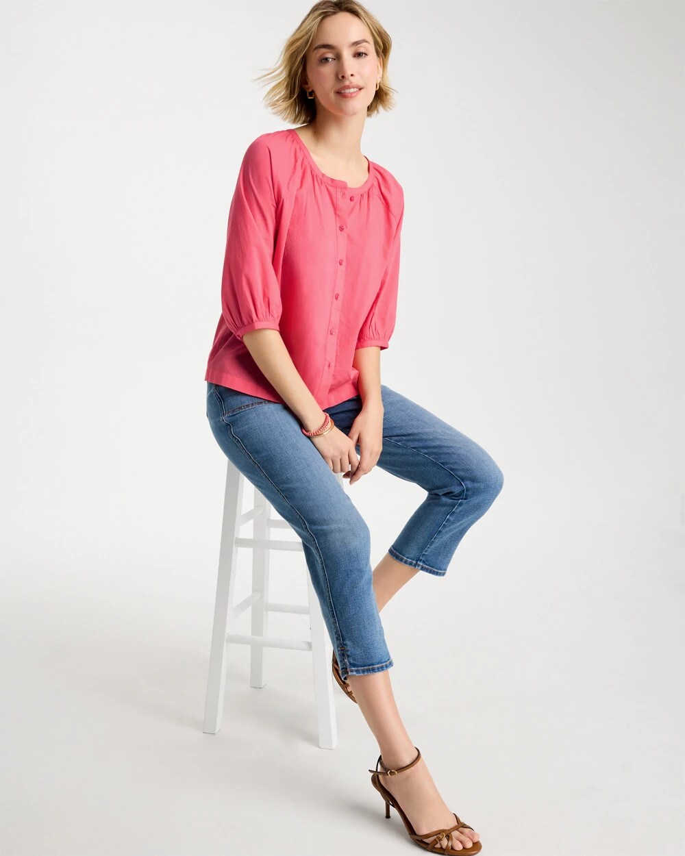 Cotton Voile Blouse