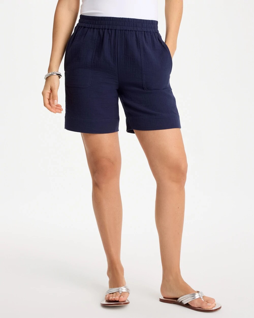 Gauze Cotton Shorts