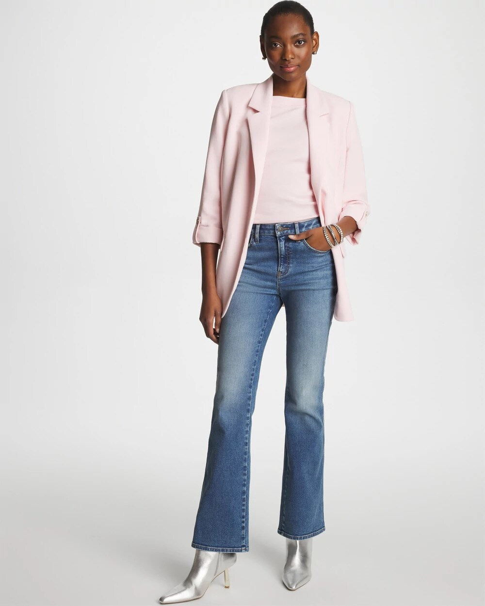 Petite Skinny Bootcut Flared Jeans