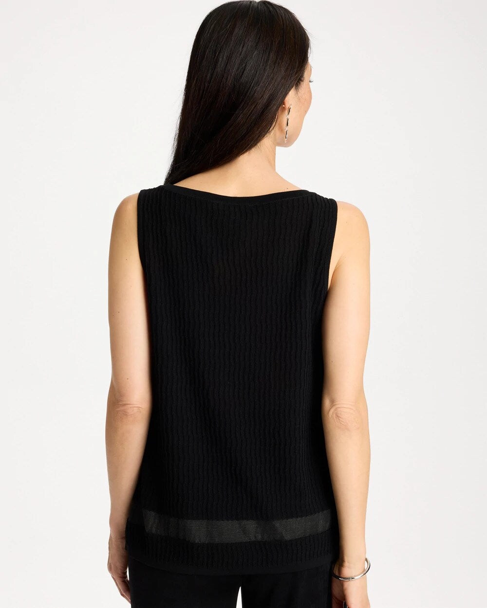 Travelers Sheer Stripe Tank