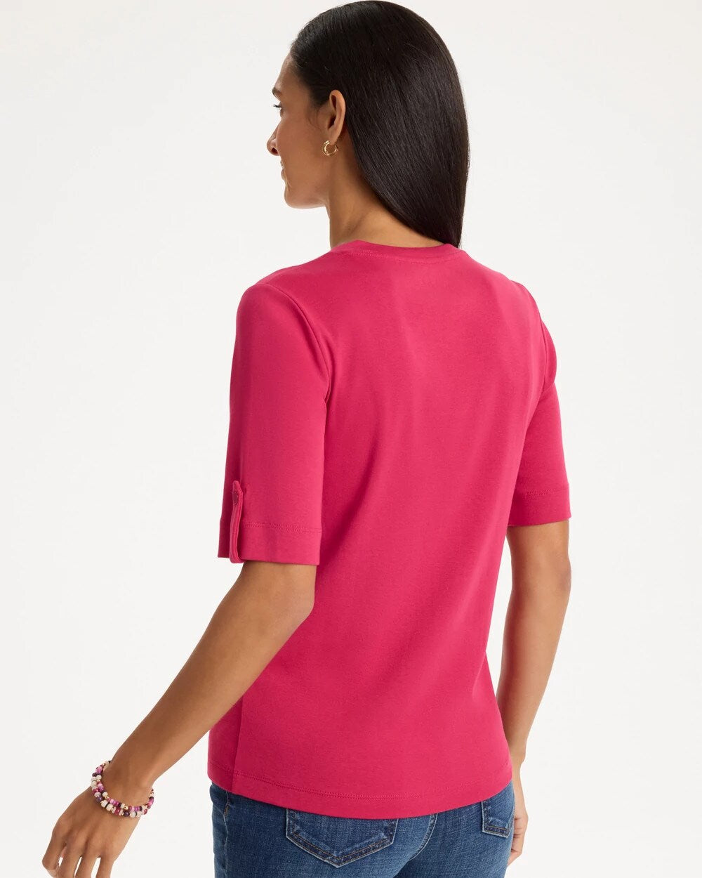 Pima V-Neck Tee