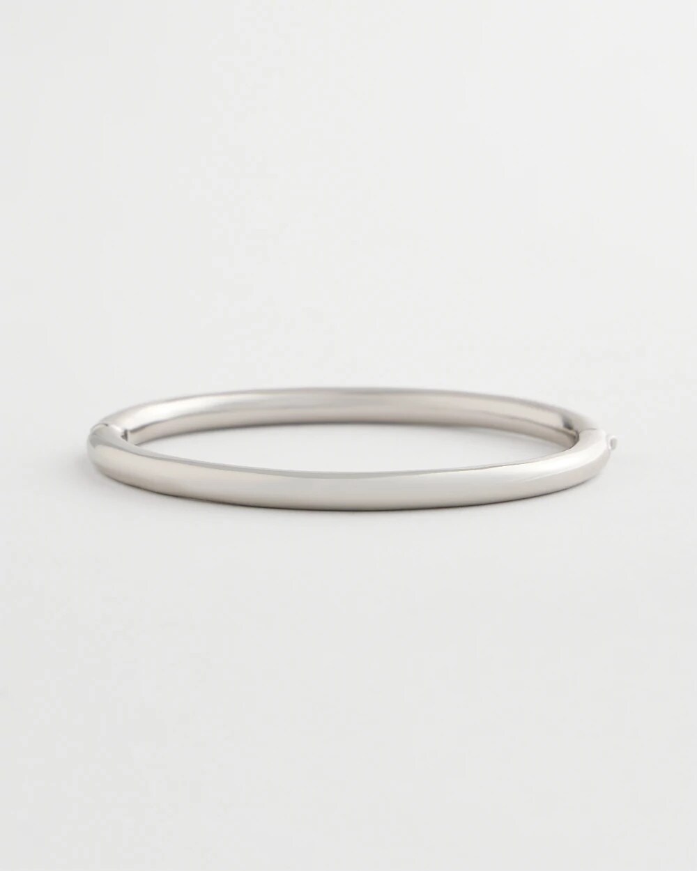 Silver Hinge Bangle