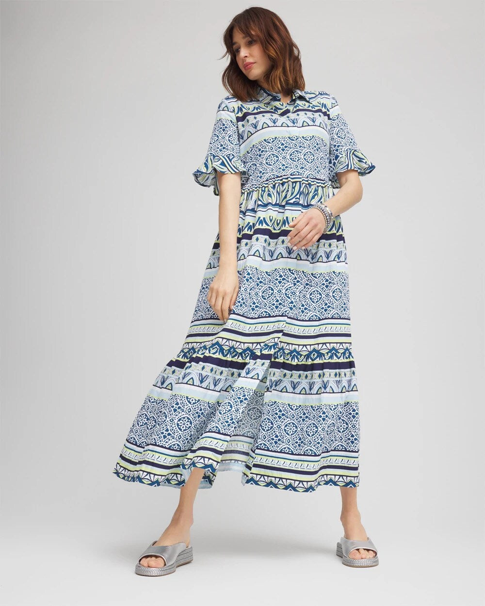 Fly Front Ankle Pants