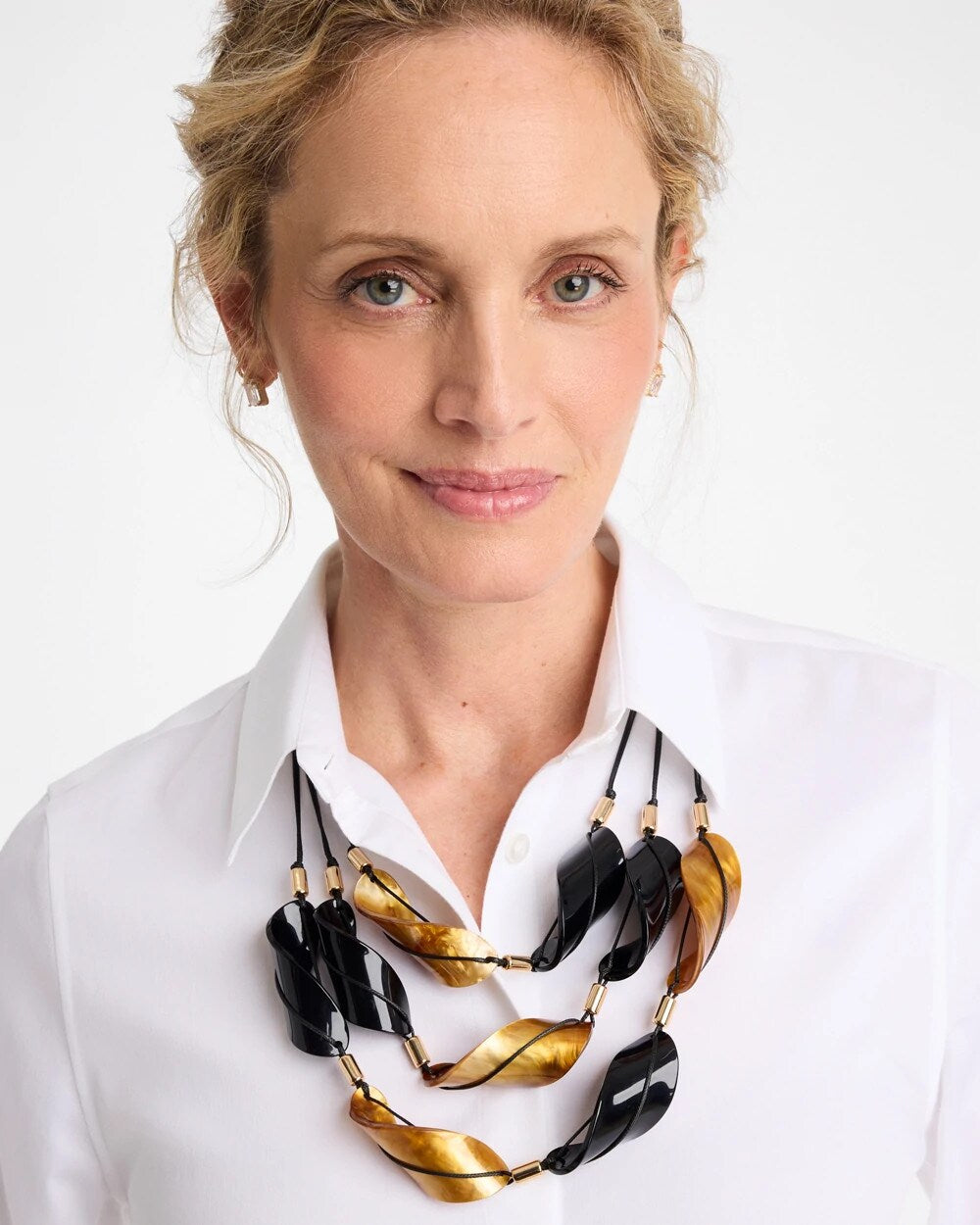 Short Multi-Strand Necklace