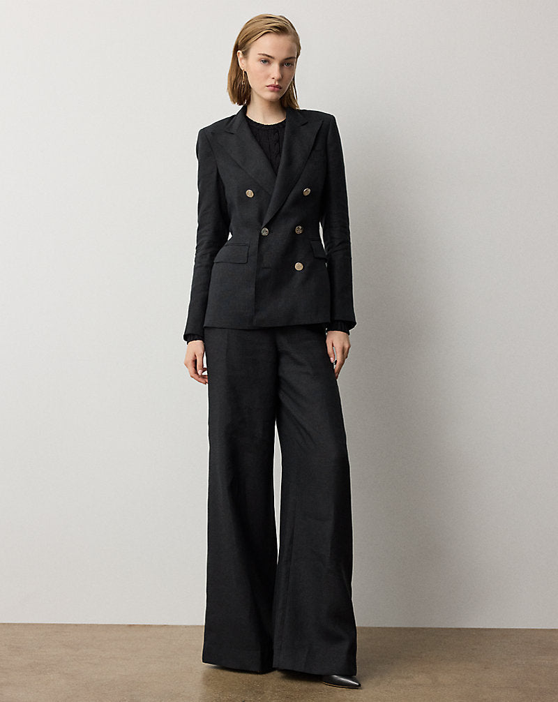 Camden Linen Jacket Black