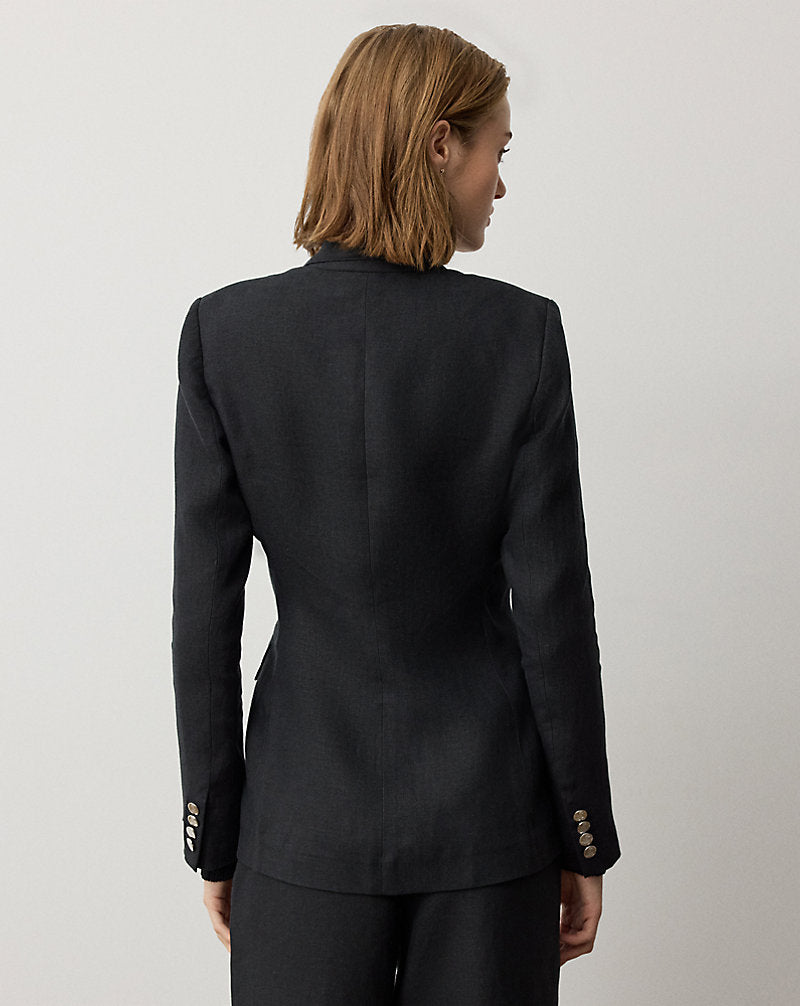 Camden Linen Jacket Black