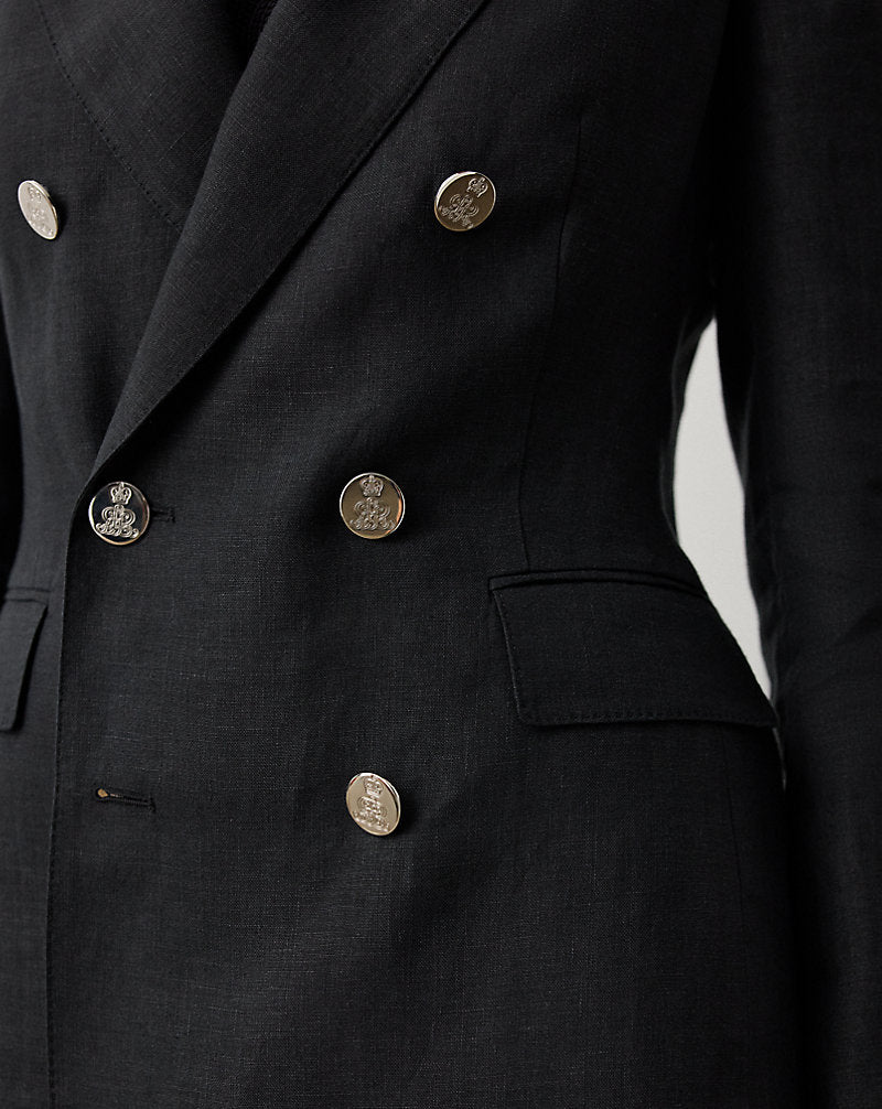 Camden Linen Jacket Black